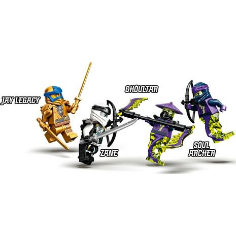 LEGO Ninjago Legacy Zanes Titan Mech Battle Ninja Μάχη Του Ρομπότ Τιτάνα Του Ζέιν 71738